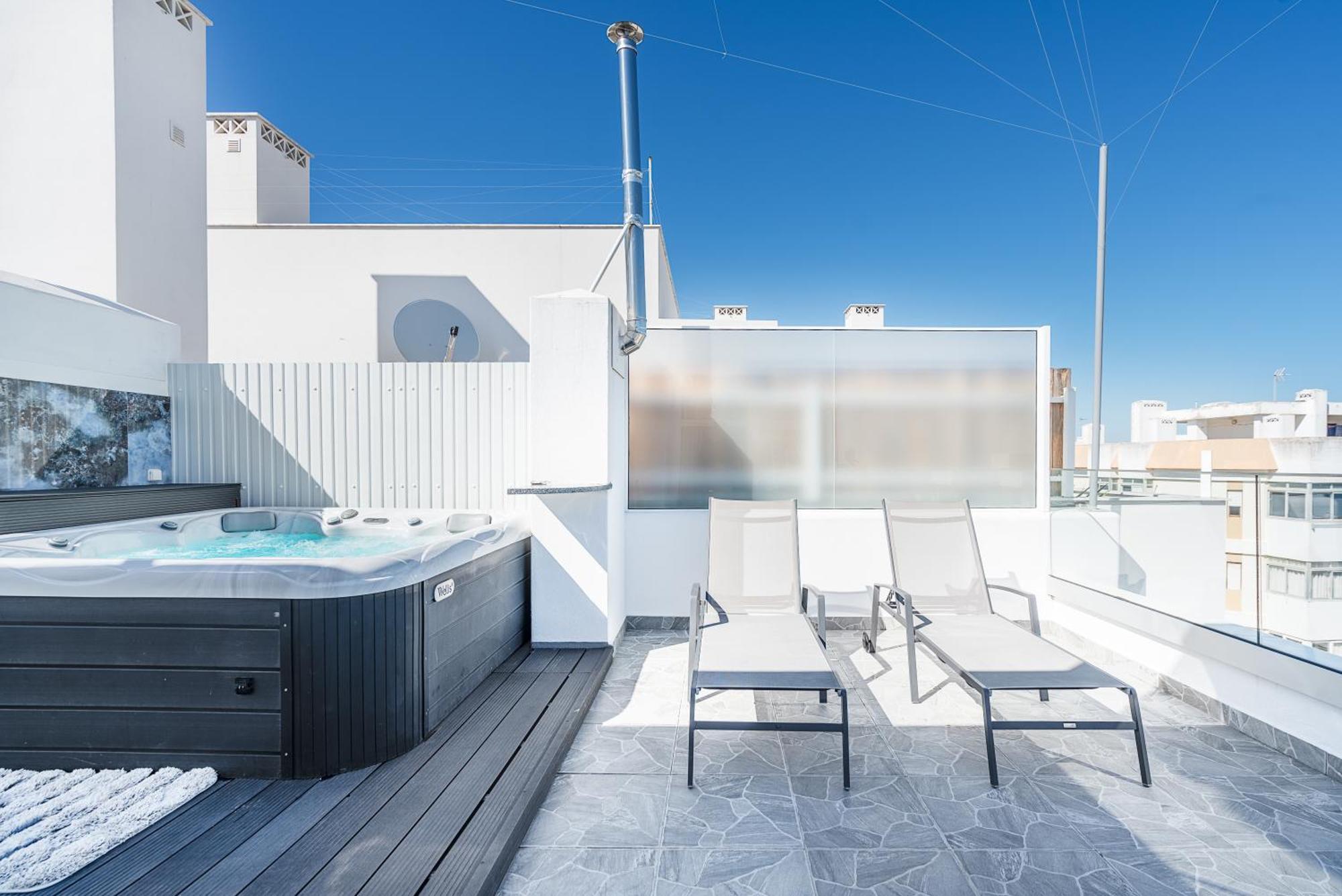 New Luxury Penthouse Beachfront In The Algarve Armação de Pêra 外观 照片